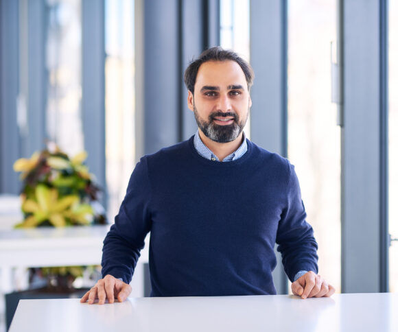 Part-time MBA student Dr. Bahsoun