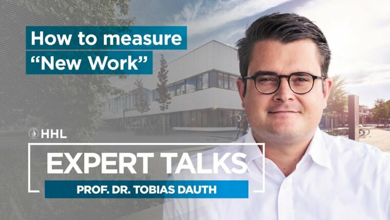 HHL Expert Talk New Work mit Professor Tobias Dauth
