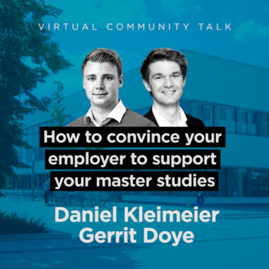 How To Convince Your Employer To Finance Master Studies