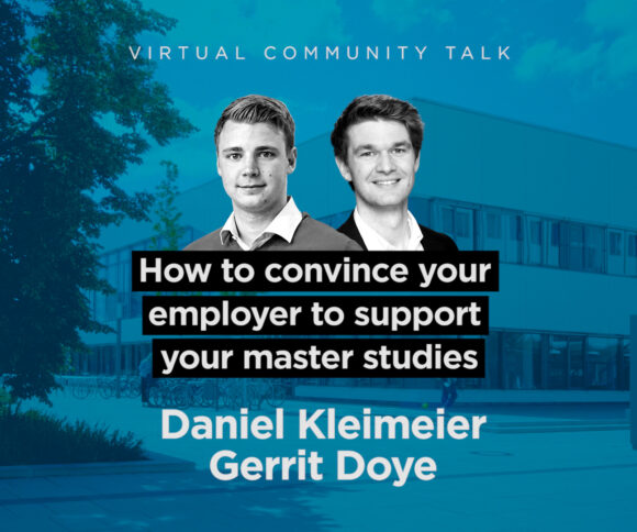 How To Convince Your Employer To Finance Master Studies