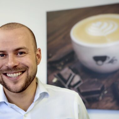 Porträt über Jungunternehmer Tobias Zimmer (Coffe Bike Und Mychoco)
