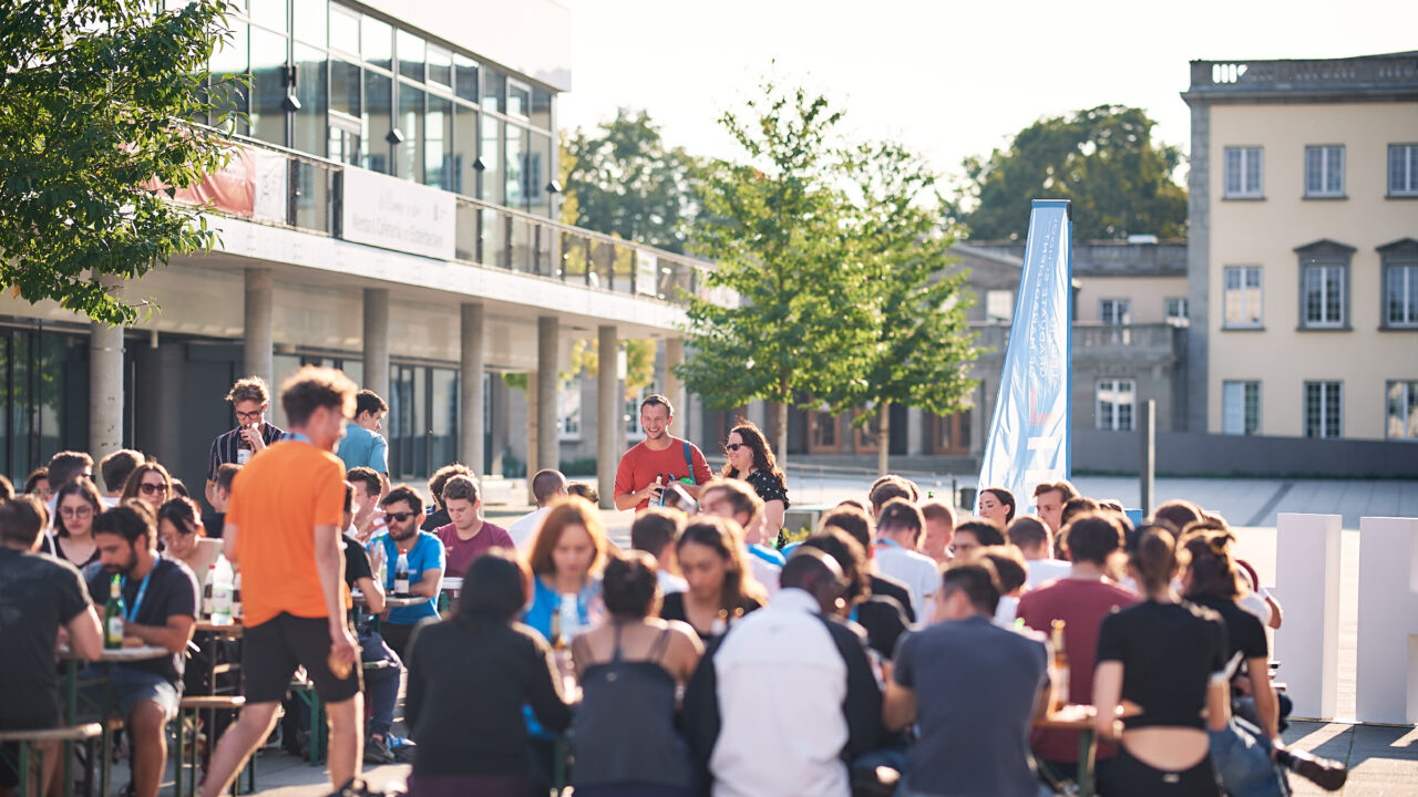 HHL Welcome Week BBQ 2021 Group Campus