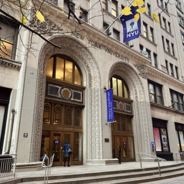 New York Stern University 2021 Entrance