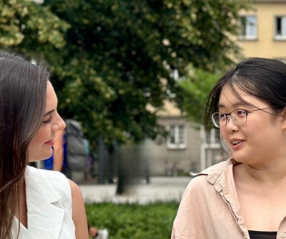 Two empowered Women at HHL from the Women in Business Scholarship Program