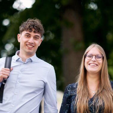 zwei Teilzeitstudenten an der HHL
