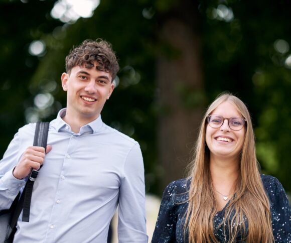 zwei Teilzeitstudenten an der HHL