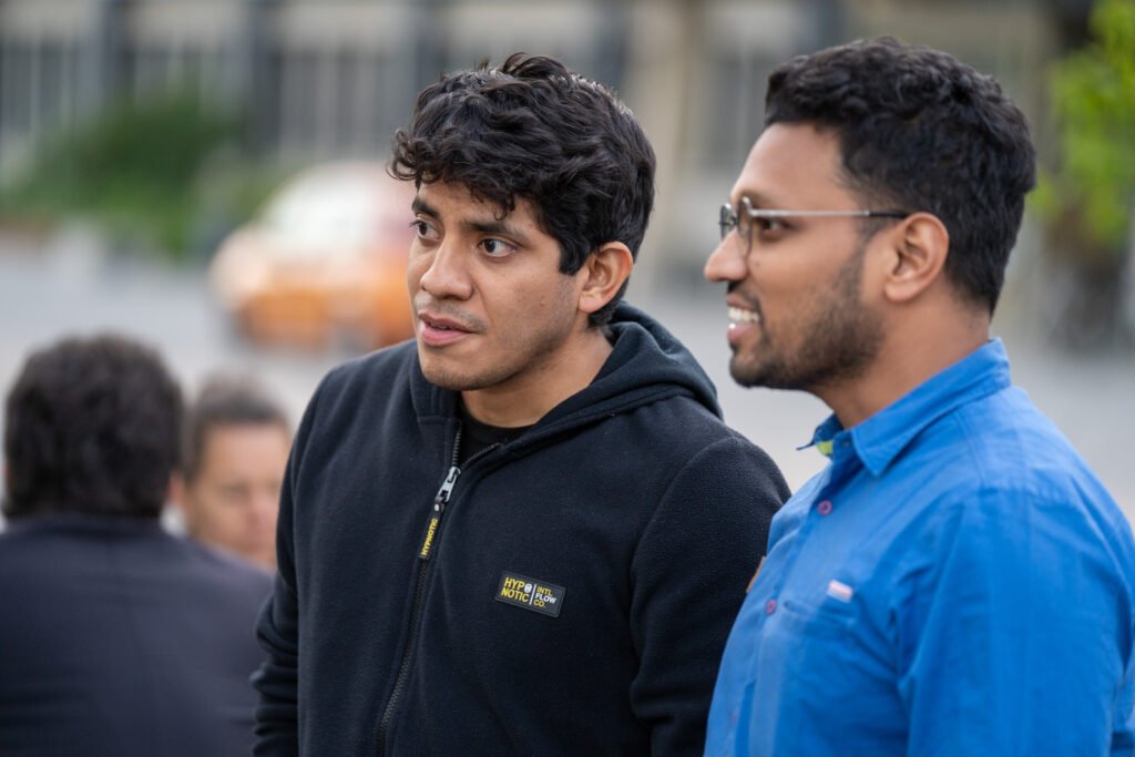 Two participants at HHL entrepreneurship Week