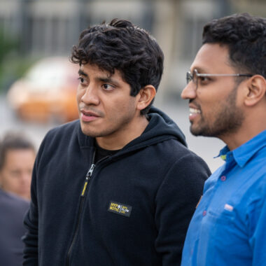 Two participants at HHL entrepreneurship Week