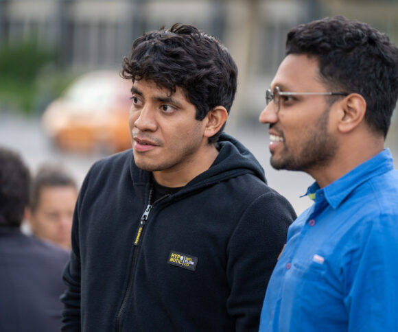 Two participants at HHL entrepreneurship Week