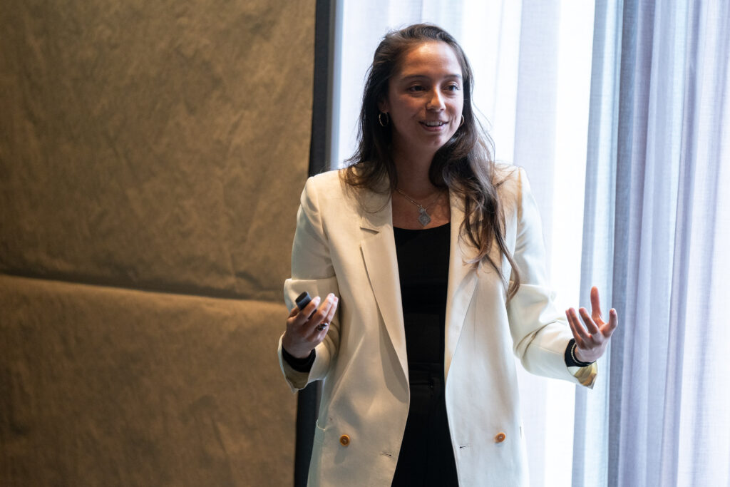 Women on stage at HHL Entrepreneurshipweek