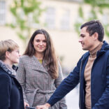 Master students at HHL campus.