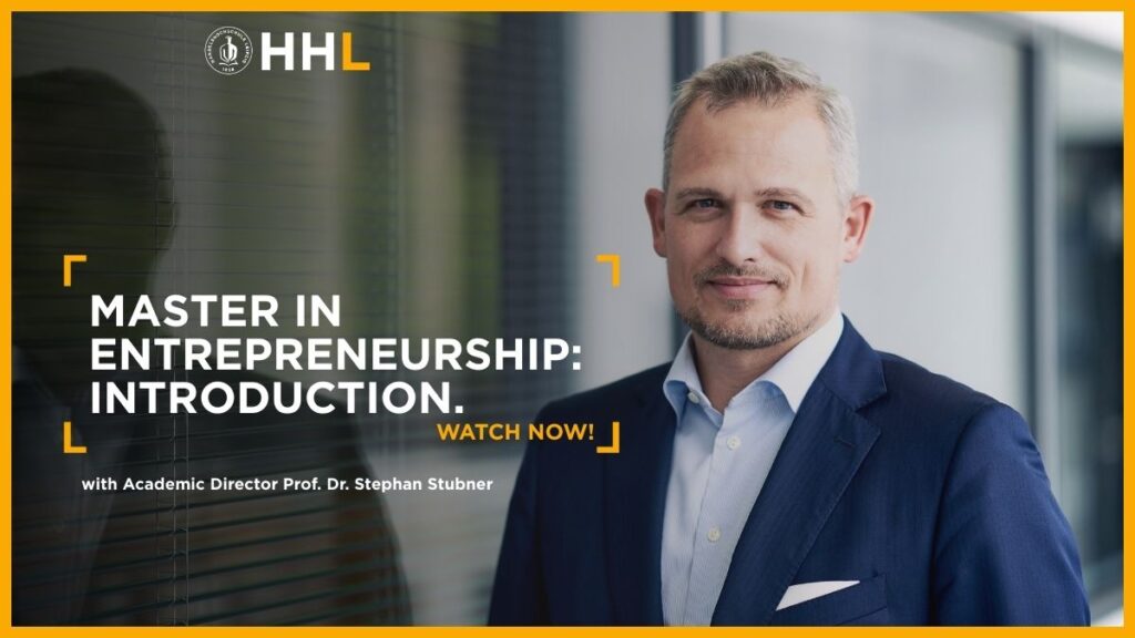 Thumbnail Introduction Master in Entrepreneurship