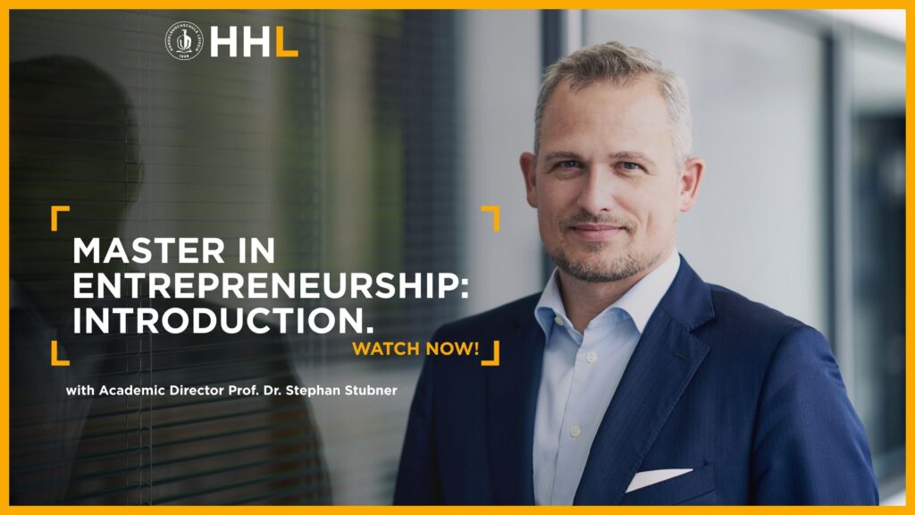 Thumbnail Introduction Master in Entrepreneurship