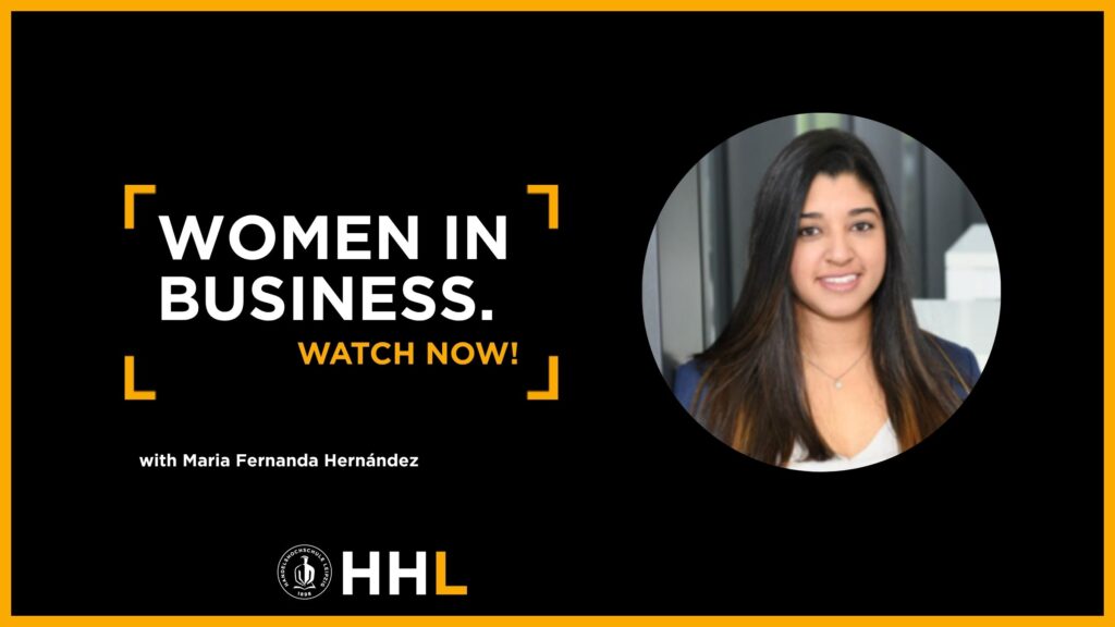 HHL Ft MBA Alumna Maria Fernanda Hernandez