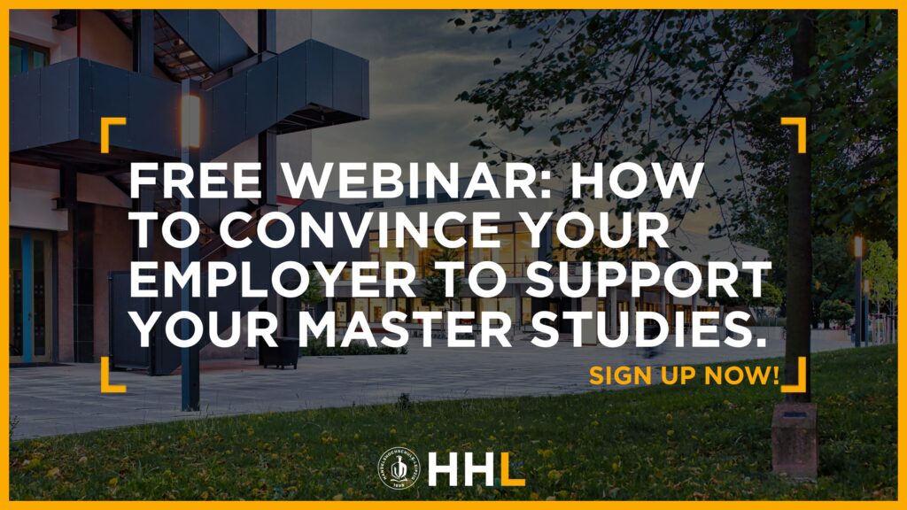 Free Webinar: How to convince your employer to support your master studies.