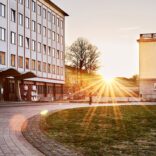 HHL Campus during Sunset
