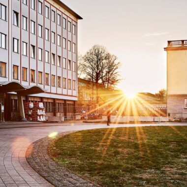 HHL Campus during Sunset