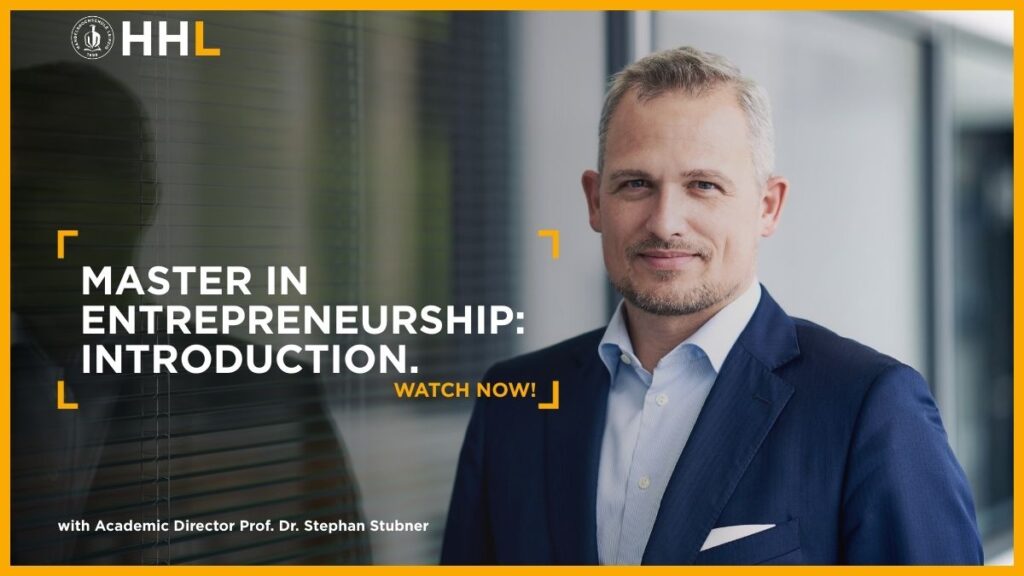 Thumbnail Introduction Master in Entrepreneurship