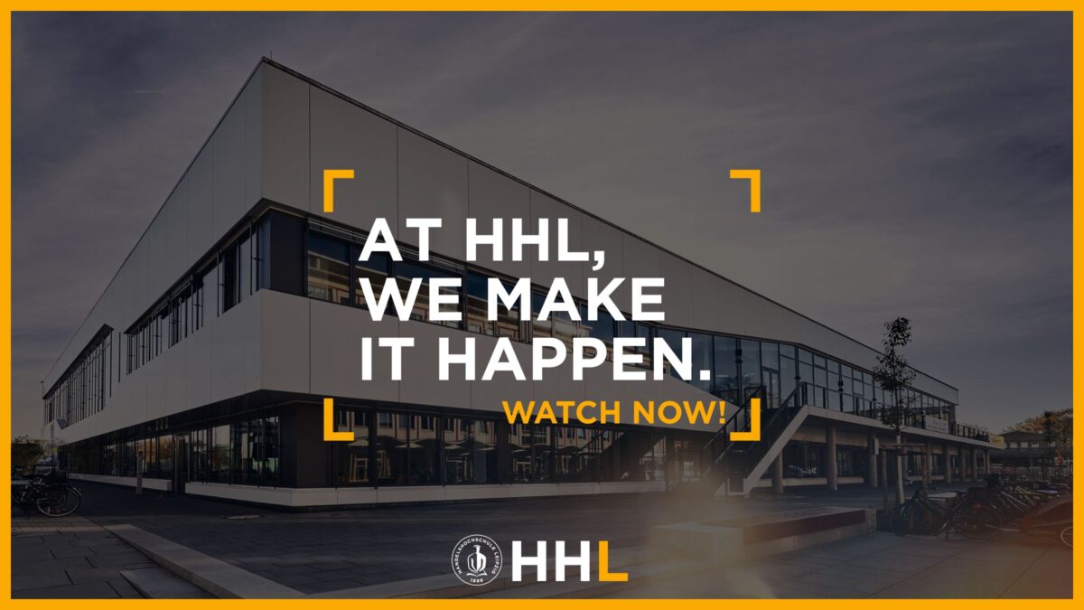 Thumbnail for the Video: At HHL, We Make it Happen.