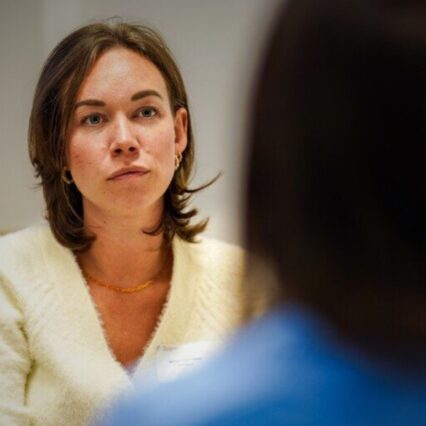 frau aus Workshop Gründerinnen Initiative