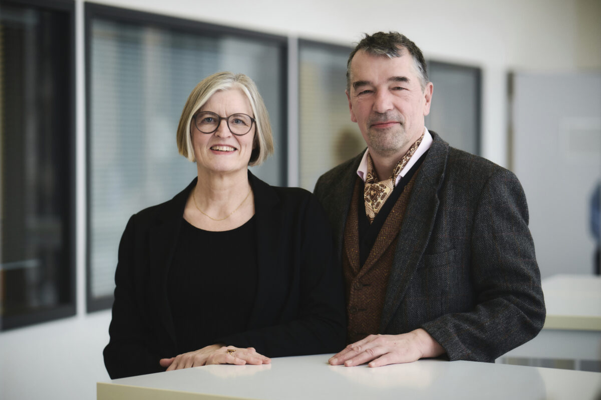 Portrait von Anja Struchholz und Jens Richter