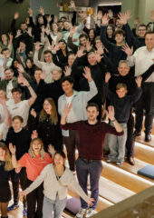 Gruppenfoto vom Launch day des HHL Digital Space am 8.12.2025