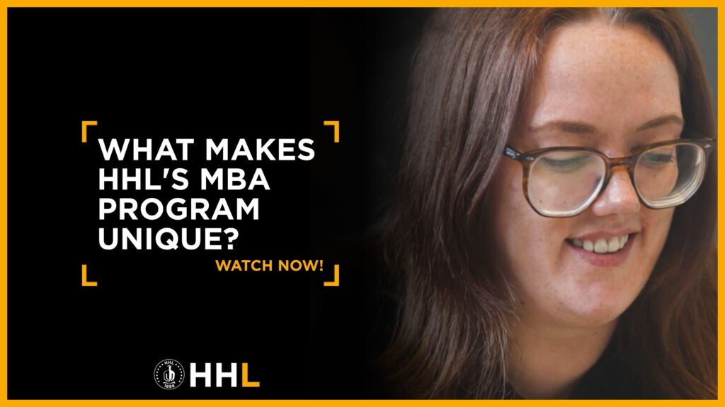 Video Thumbnail: What makes HHL's MBA program unique?