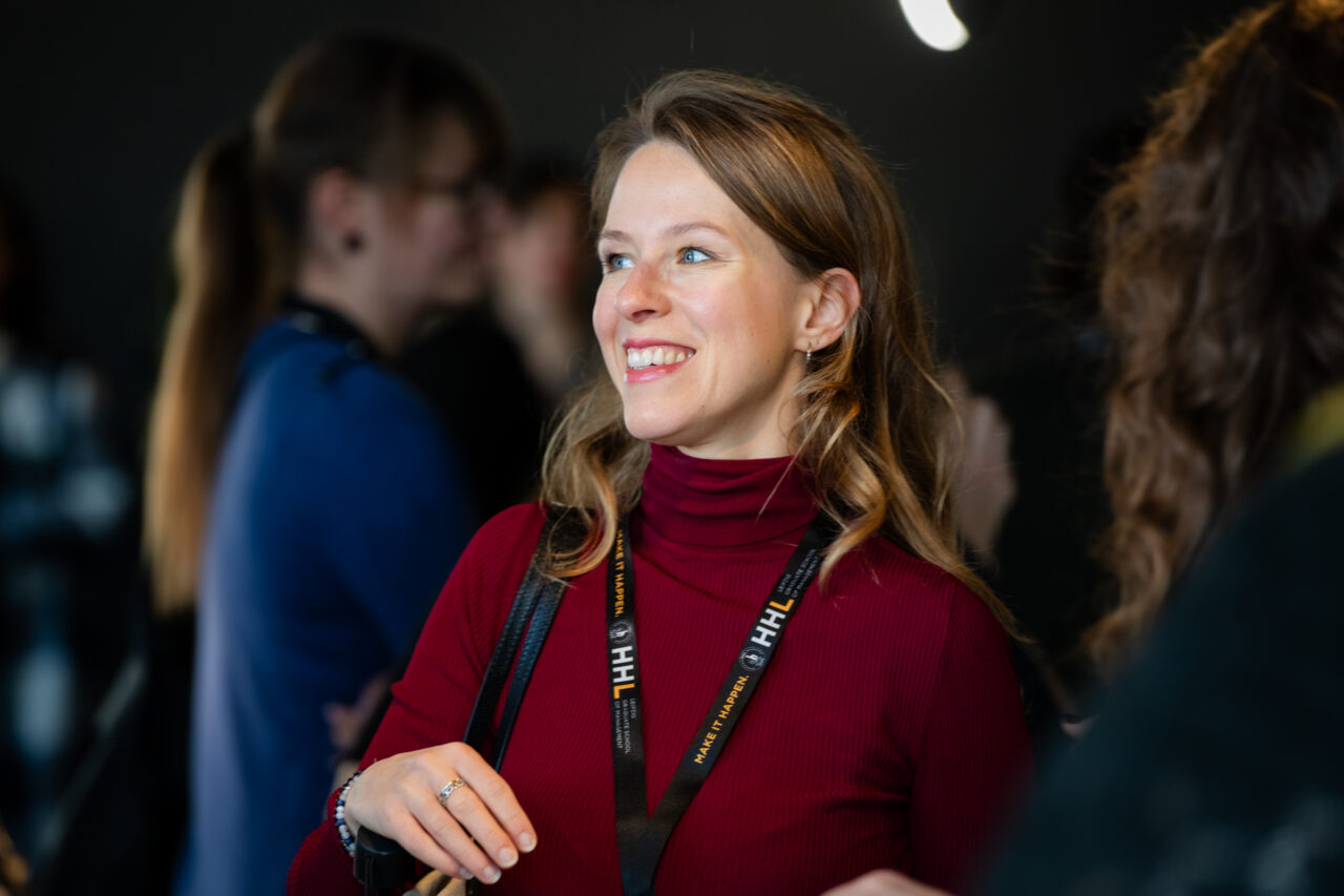 Women smiling at HHL's The Future is Female Event