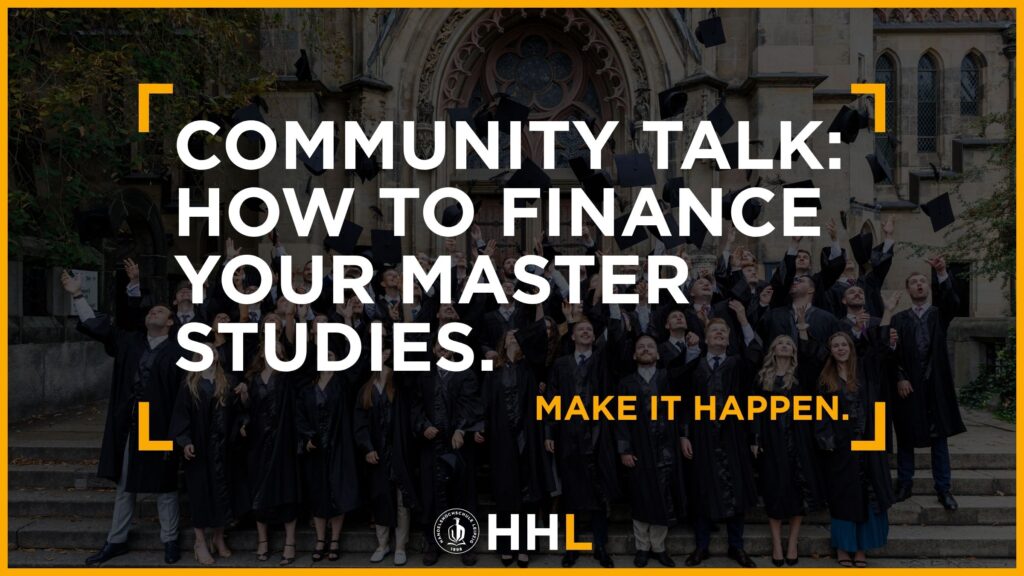 Thumbnail for the Webinar How to finance your Master Studies